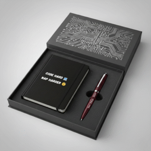 Minimal Desk Set – Code Hard Edition