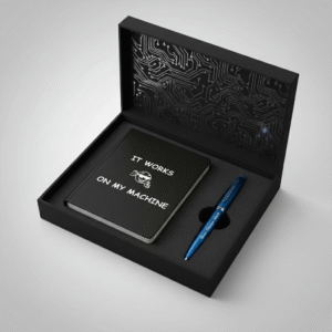 Minimal Desk Set – IT works on my Machine Edition