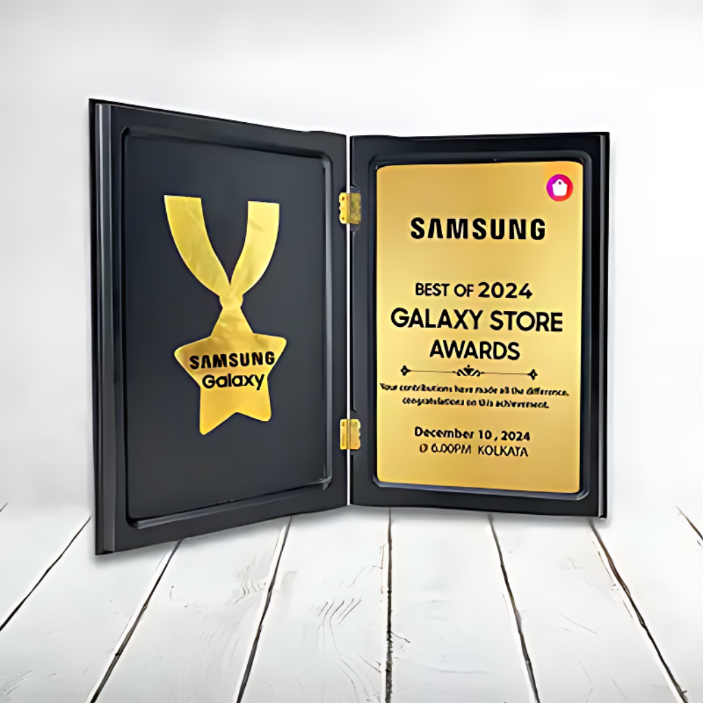 Book-Shaped Wooden Memento