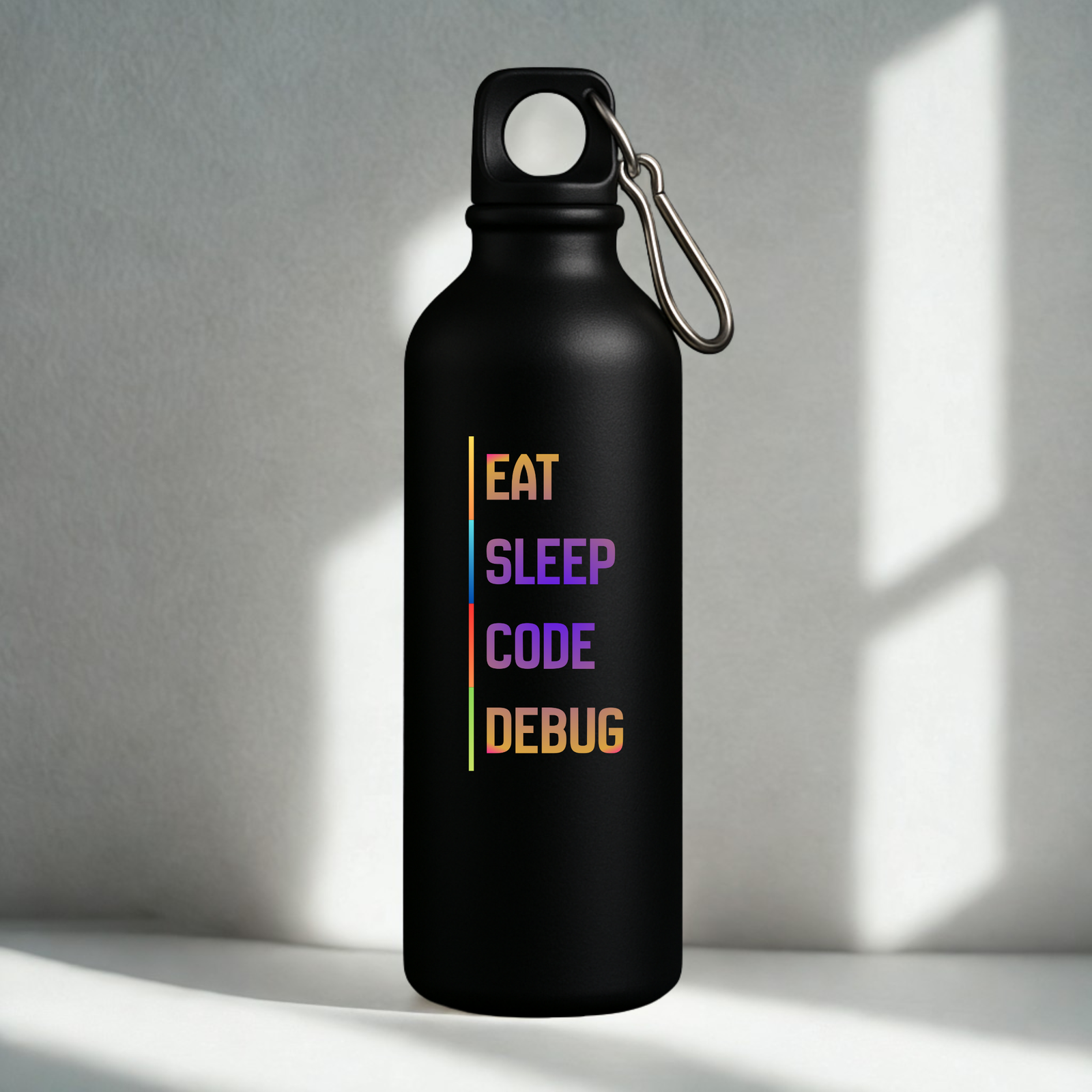 Eat Sleep Code Debug Bottle