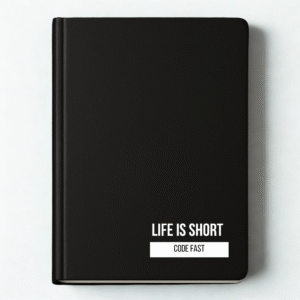 Code Fast Hardbound Notebook
