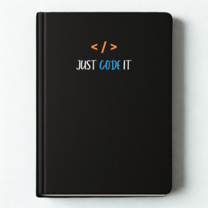 Code IT Hardbound Notebook